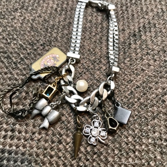 Juicy Couture vintage bracelet set with charms - Picture 5 of 6